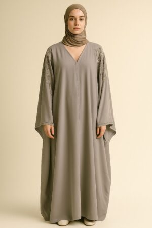 One-Piece Butterfly Abaya – Effortless Grace