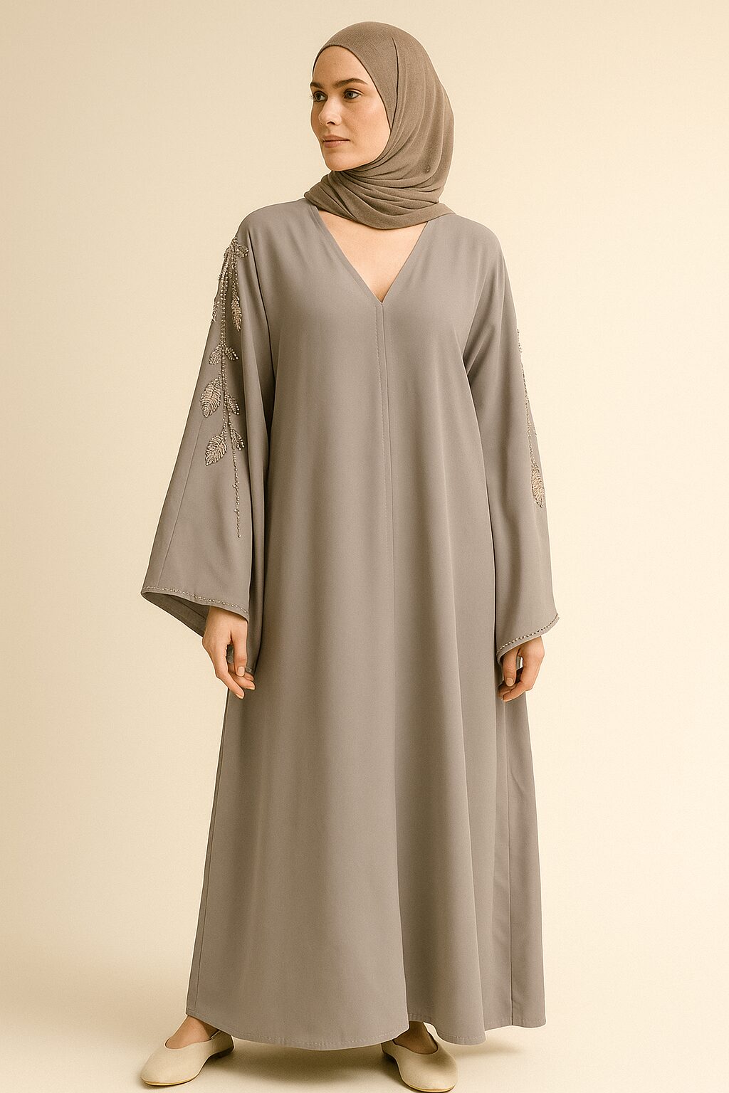 One-Piece Butterfly Abaya – Effortless Grace